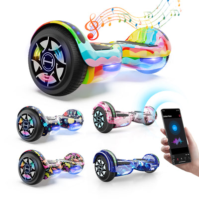 iHoverboard H1 Bluetooth LED Hoverboard 6,5" in mehreren Farben