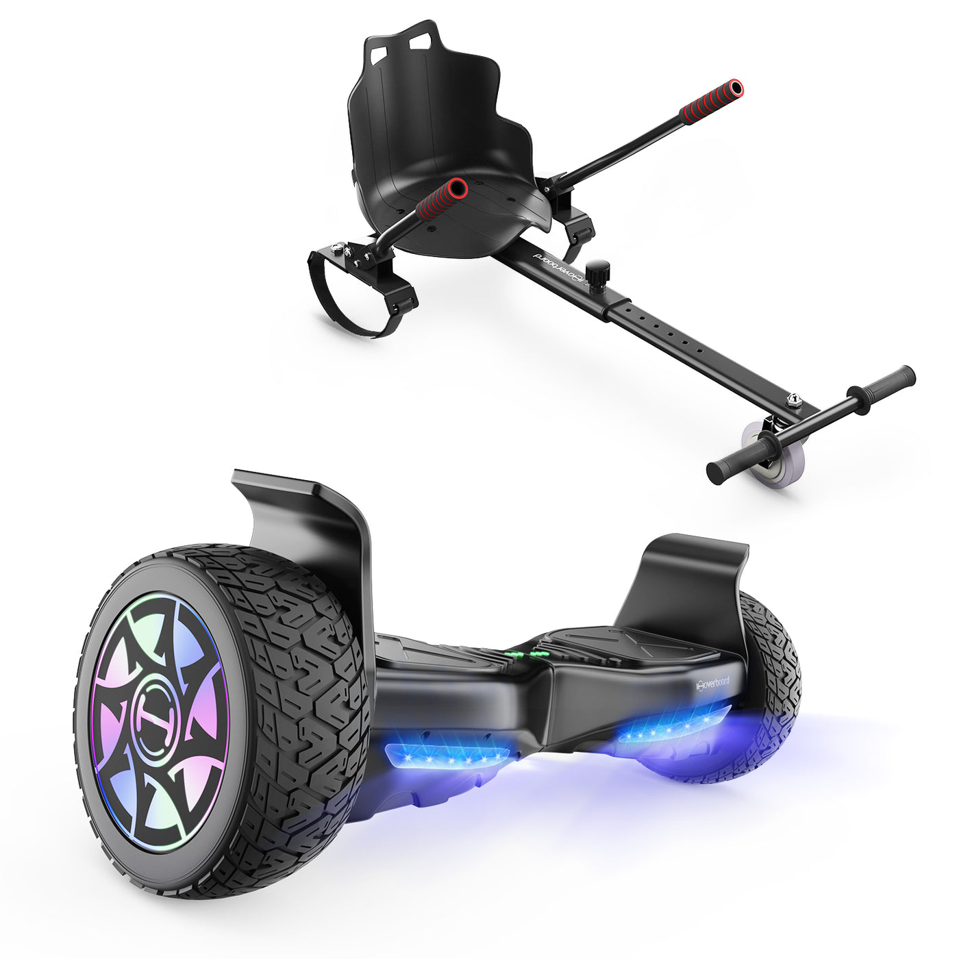 iHoverboard H8/H8Pro LED Gelbes Hoverboard Gelände 8.5"