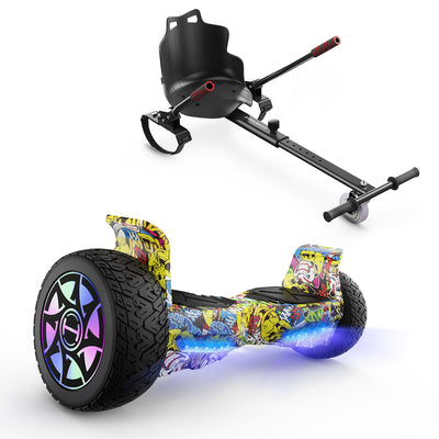 iHoverboard H8/H8Pro LED Gelbes Hoverboard Gelände 8.5"