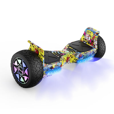 iHoverboard H8/H8Pro LED Gelbes Hoverboard Gelände 8.5"