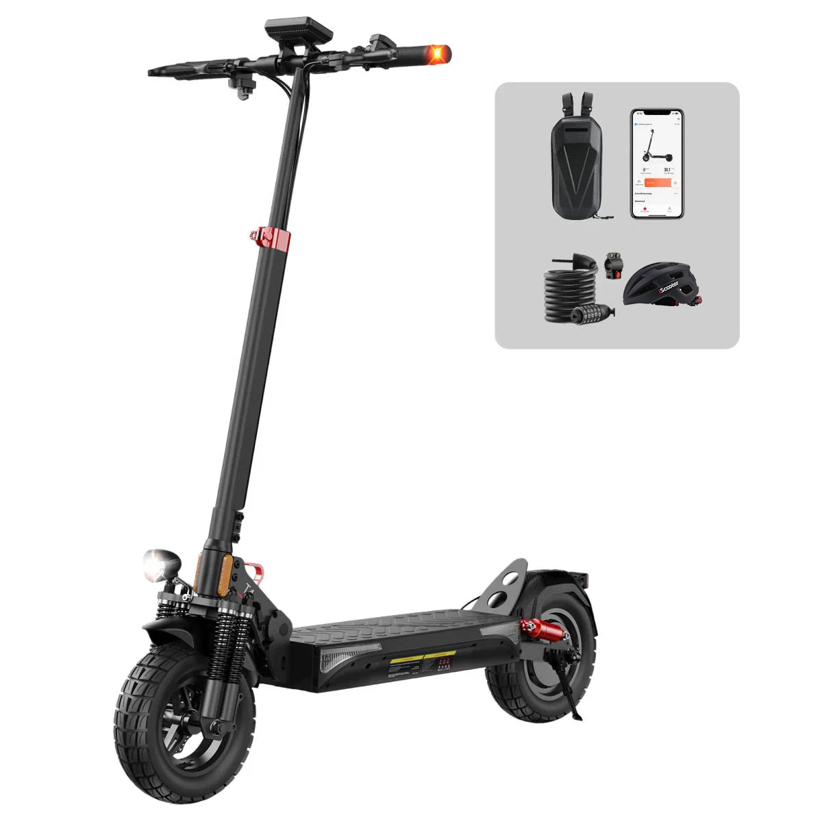 iScooter T4 Off-Road 1000W E-Scooter mit Straßenzulassung (ABE/eKFV)