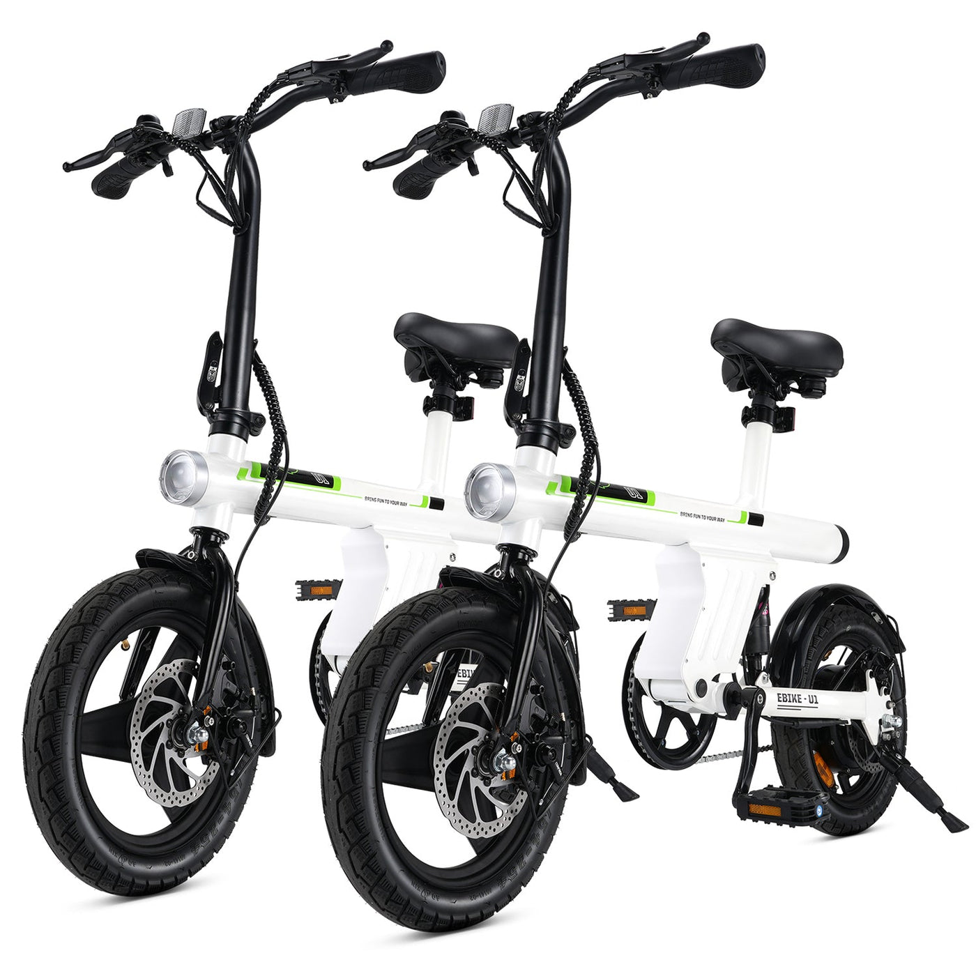 U1 City Faltbares E-Bike 350W für Erwachsene