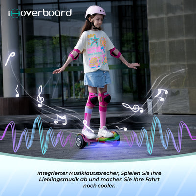 iHoverboard H1 Bluetooth LED Hoverboard 6,5" in mehreren Farben