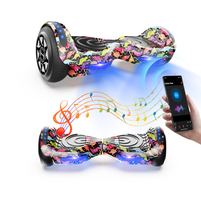 iHoverboard H4 Gelbes Bluetooth Hoverboard mit Sitz 6.5"