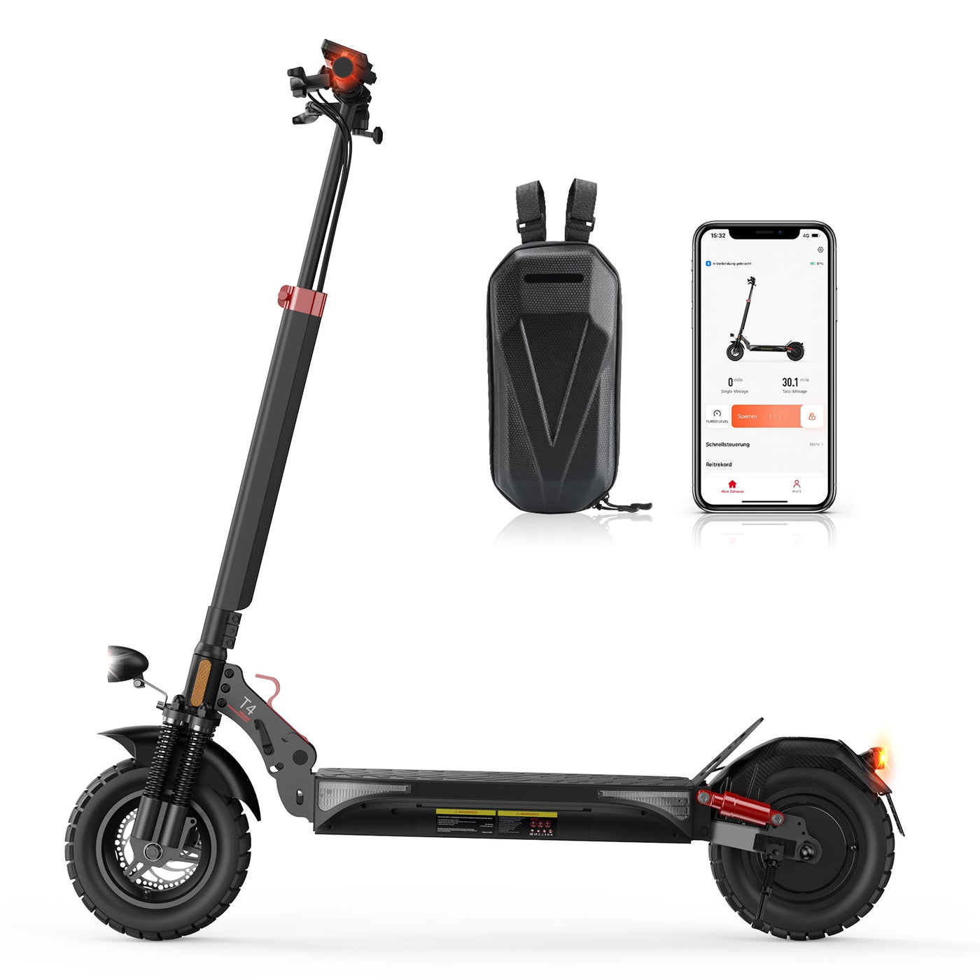 iScooter T4 Off-Road 1000W E-Scooter mit Straßenzulassung (ABE/eKFV)