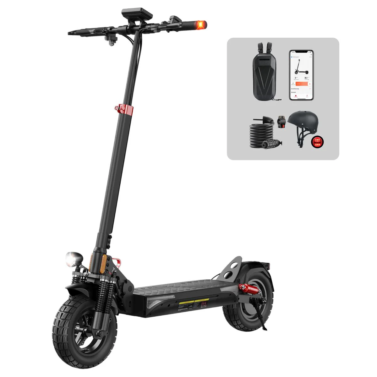 iScooter T4 Off-Road 1000W E-Scooter mit Straßenzulassung (ABE/eKFV)